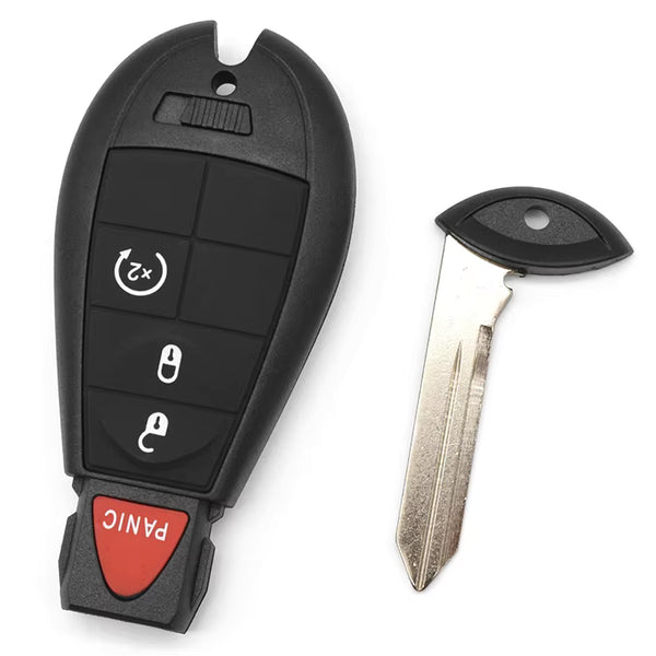 For Chrysler 3+1 button remote key blank