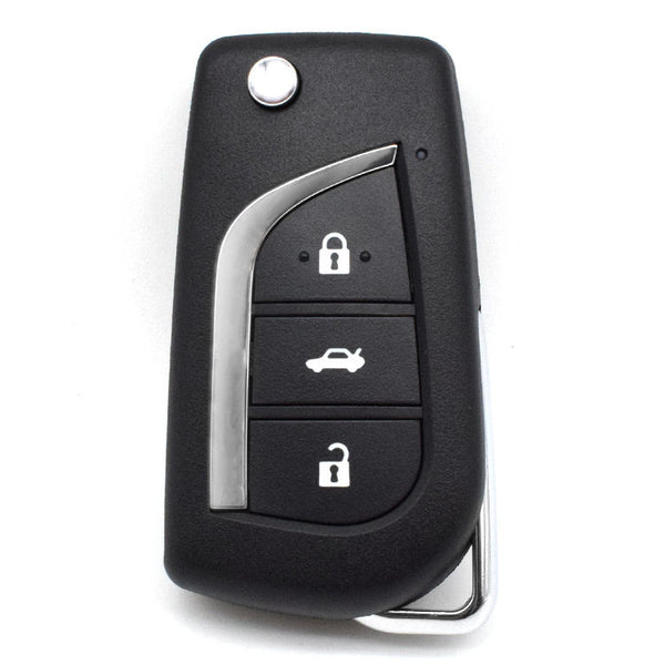 KEYDIY Toyota style 3 button remote key B13-3 for KD900 URG200 KDX2 KD MAX to produce any model remote
