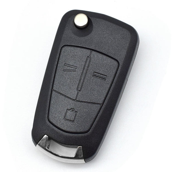 For Opel 3 button flip remote key blank