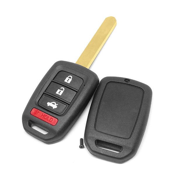 For Honda 3+1 button remote key blank