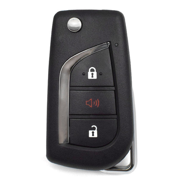 KEYDIY Toyota style 2+1 button remote key B13 2+1 for KD900 URG200 KDX2 KD MAX to produce any model remote