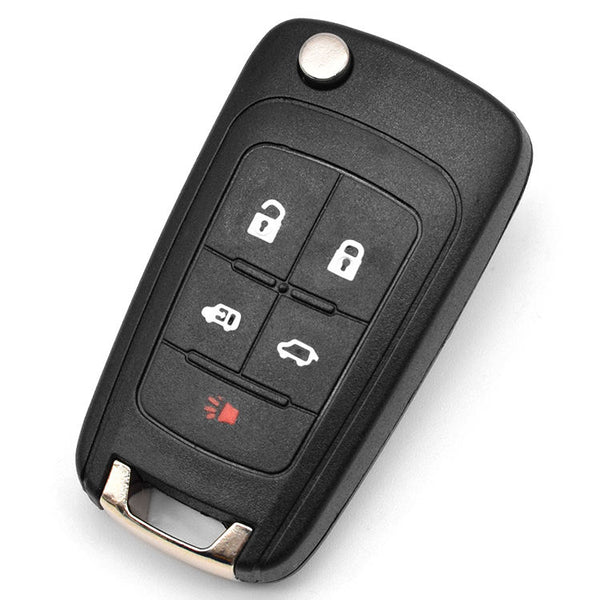 For Chevrolet 5 button remote key blank