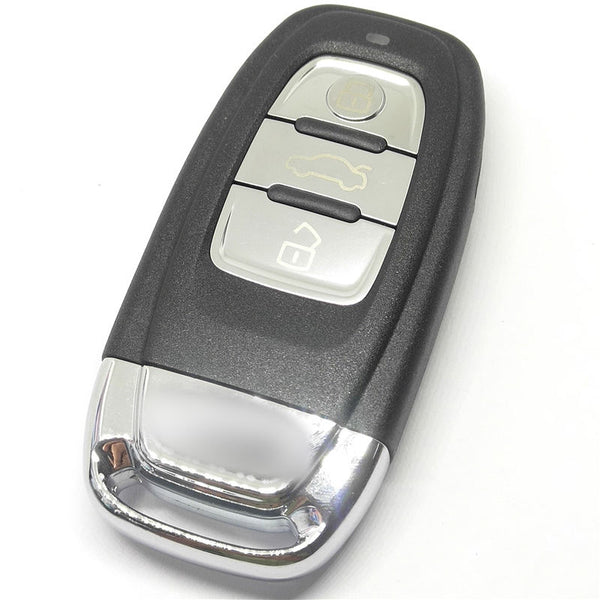 For Audi  A4L and Q5 3 button Remote key Blank with emergency Key blade