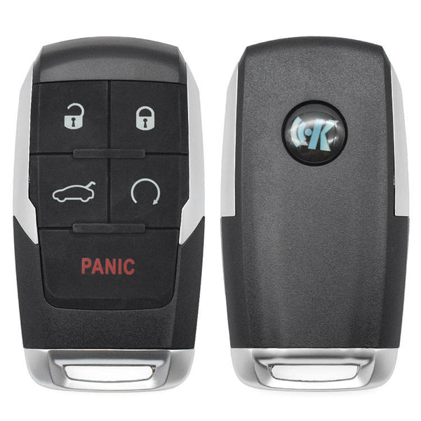 KEYDIY Remote key 5 button ZB18- smart key for KD900 URG200 KDX2 KD MAX