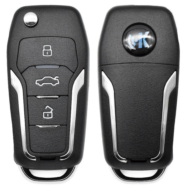 KEYDIY Remote key 3 button ZB12- 3 button smart key for KD900 URG200 KDX2 KD MAX