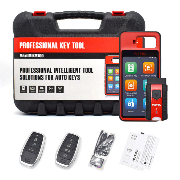 2025 Newest Autel MaxiIM KM100 Key Fob Programmer Universal Smart Key Generator Remote Immobilizer Tool Free Lifetime Update