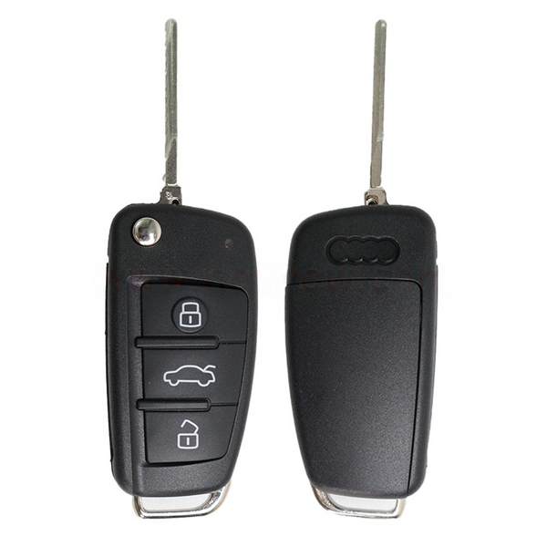 For Audi 3 button remote key with 868MHz 8E Electronic Chip 4F0837220R 4F0837220D